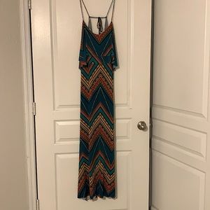 Geometric Maxi Dress
